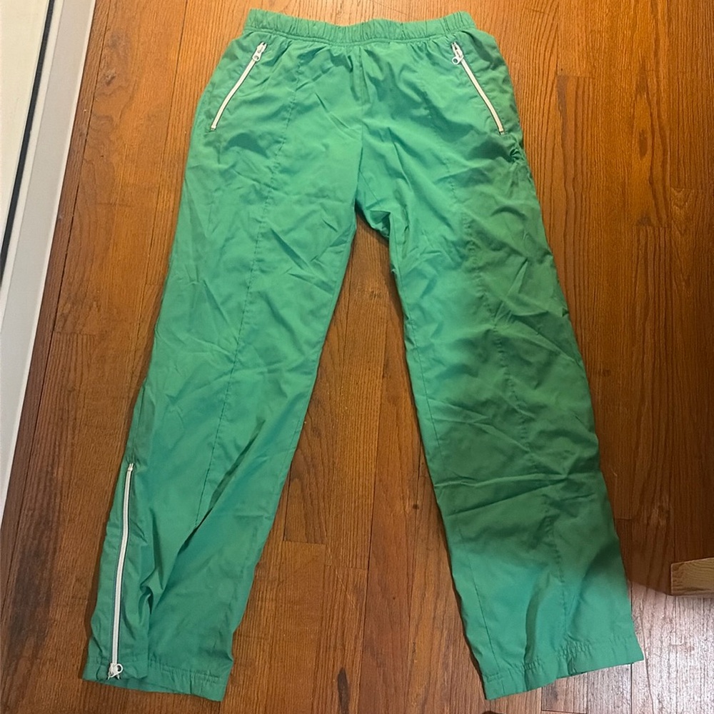 y2k old navy zipper track pants - Picture 1 of 9